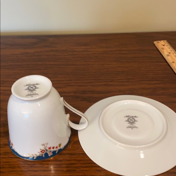 Noritake Embrace pattern cup and saucer - Picture 4 of 7